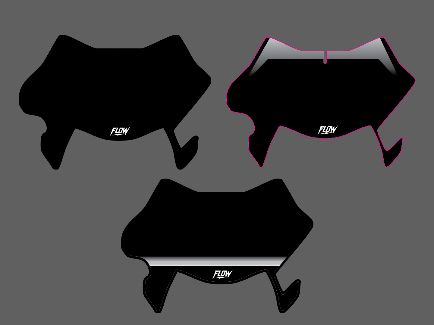 Ultra Bee Plate Decals – Flow Motorsports