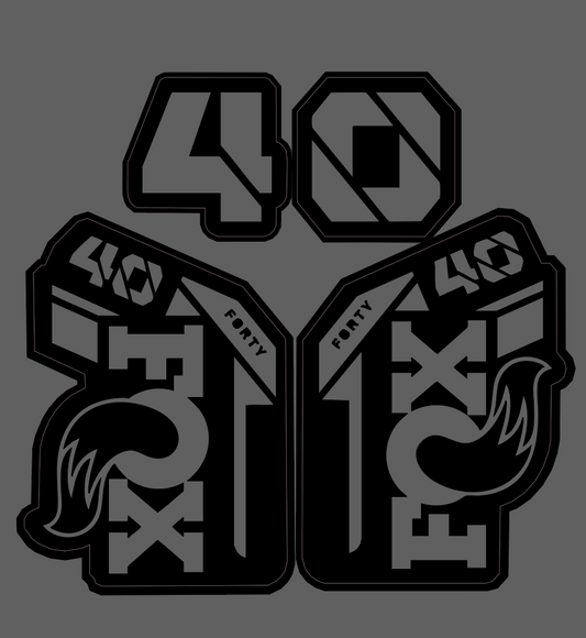 Fox 40 decal
